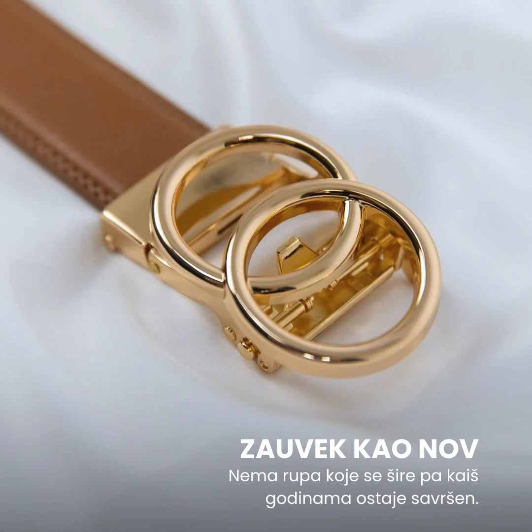 ŽENSKI KOŽNI KAIŠ BEZ RUPA